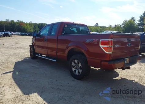 2014 Ford F150 Super Cab из США, поврежденный, VIN 1FTFX1EF8EKD96733